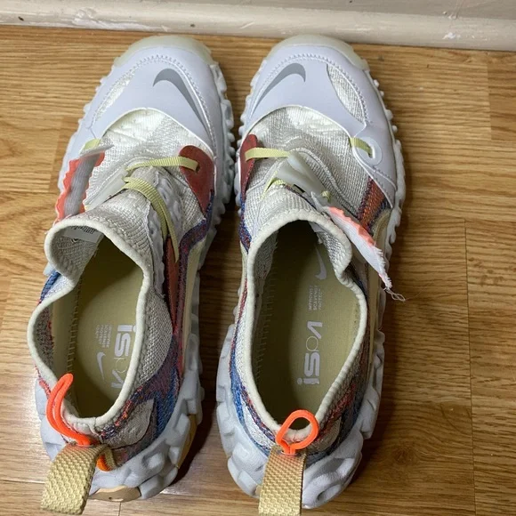 Nike ISPA OverReact Flyknit 'Light Bone' CD9664-100 size 8.5 - Picture 4 of 6